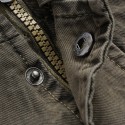 Mens 100% Cotton Fashion Denim Multi Pockets Thickened Warm Casual Jacket
