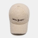 Men Newsboy Caps Lambswool Letter Embroidery Simple Warmth Baseball Cap for Women