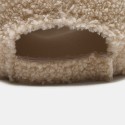 Men Newsboy Caps Lambswool Letter Embroidery Simple Warmth Baseball Cap for Women