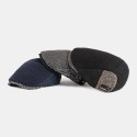 Men British Style Contrast Color Warm Casual Knitted Forward Hat Beret Hat